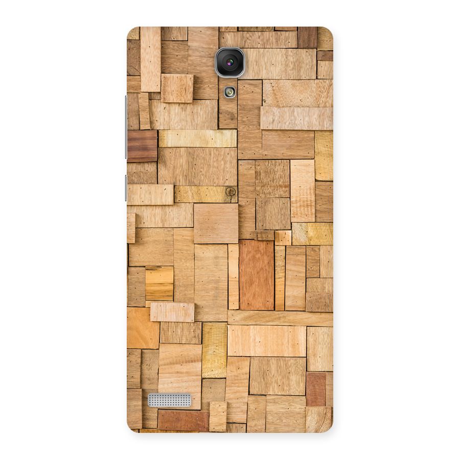Wooden Blocks Back Case for Redmi Note Prime