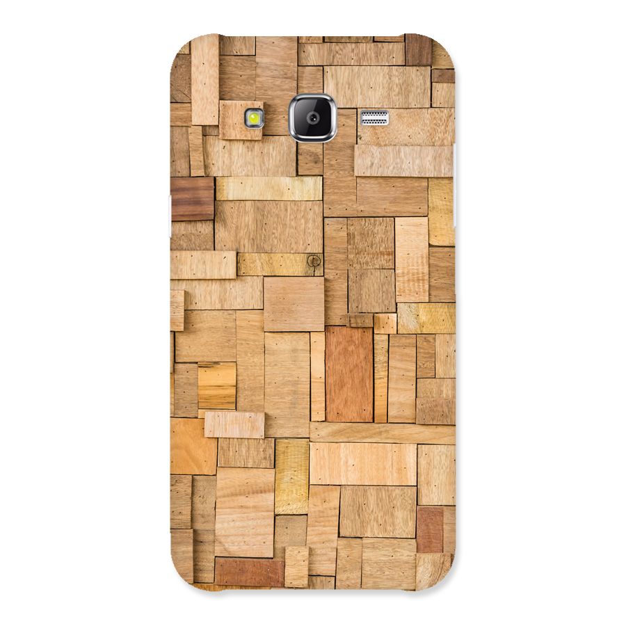 Wooden Blocks Back Case for Samsung Galaxy J2 Prime