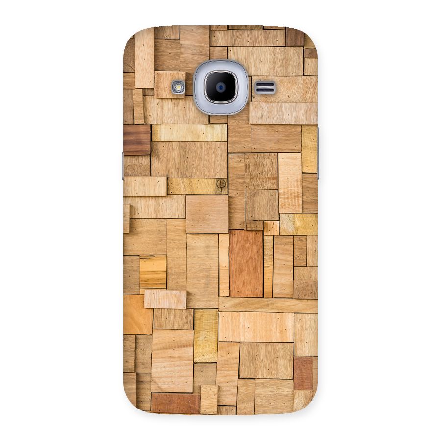 Wooden Blocks Back Case for Samsung Galaxy J2 Pro