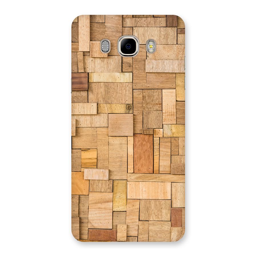 Wooden Blocks Back Case for Samsung Galaxy J7 2016