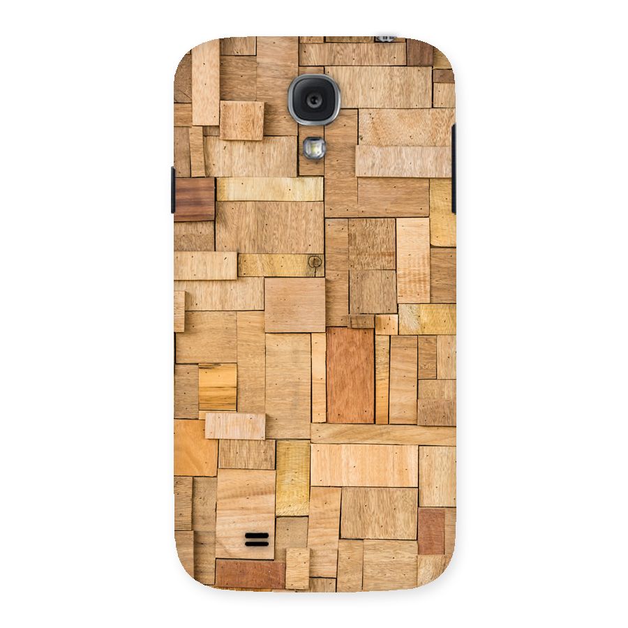 Wooden Blocks Back Case for Samsung Galaxy S4