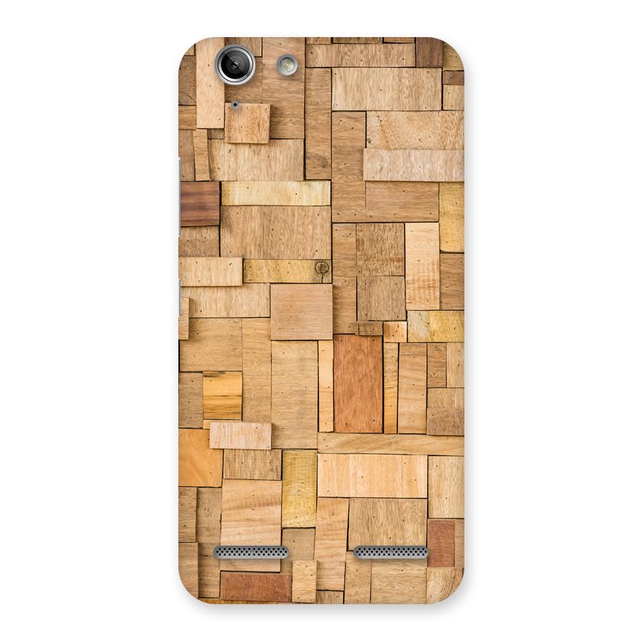 Wooden Blocks Back Case for Vibe K5