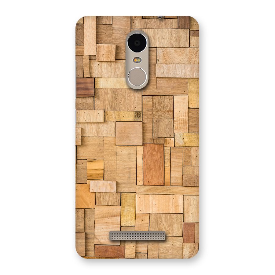 Wooden Blocks Back Case for Xiaomi Redmi Note 3
