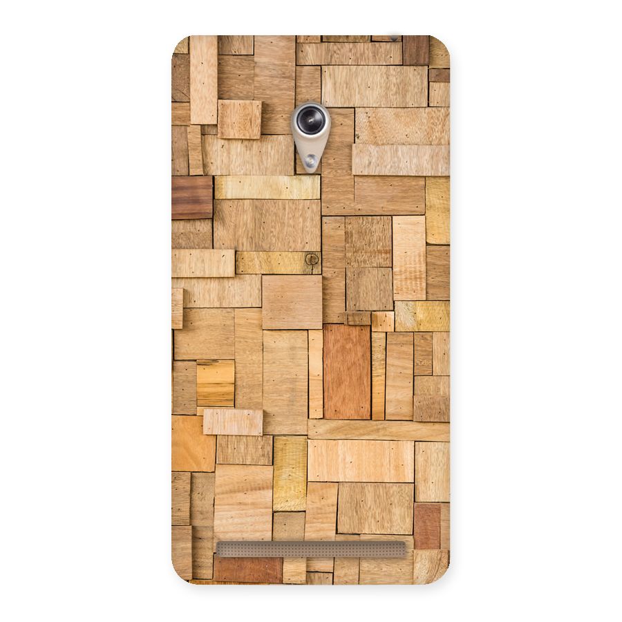 Wooden Blocks Back Case for Zenfone 6