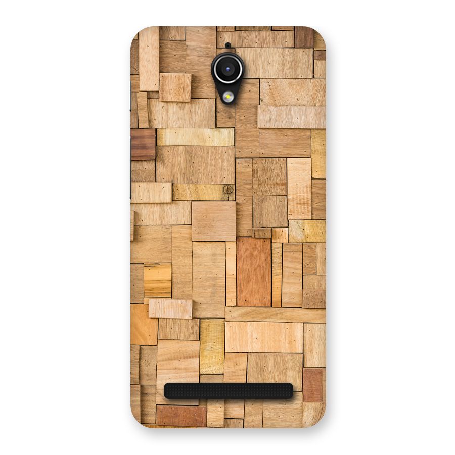 Wooden Blocks Back Case for Zenfone Go