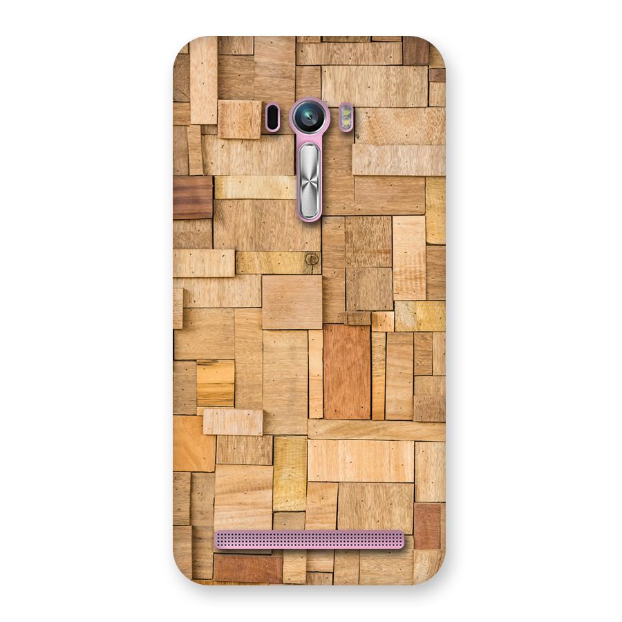 Wooden Blocks Back Case for Zenfone Selfie