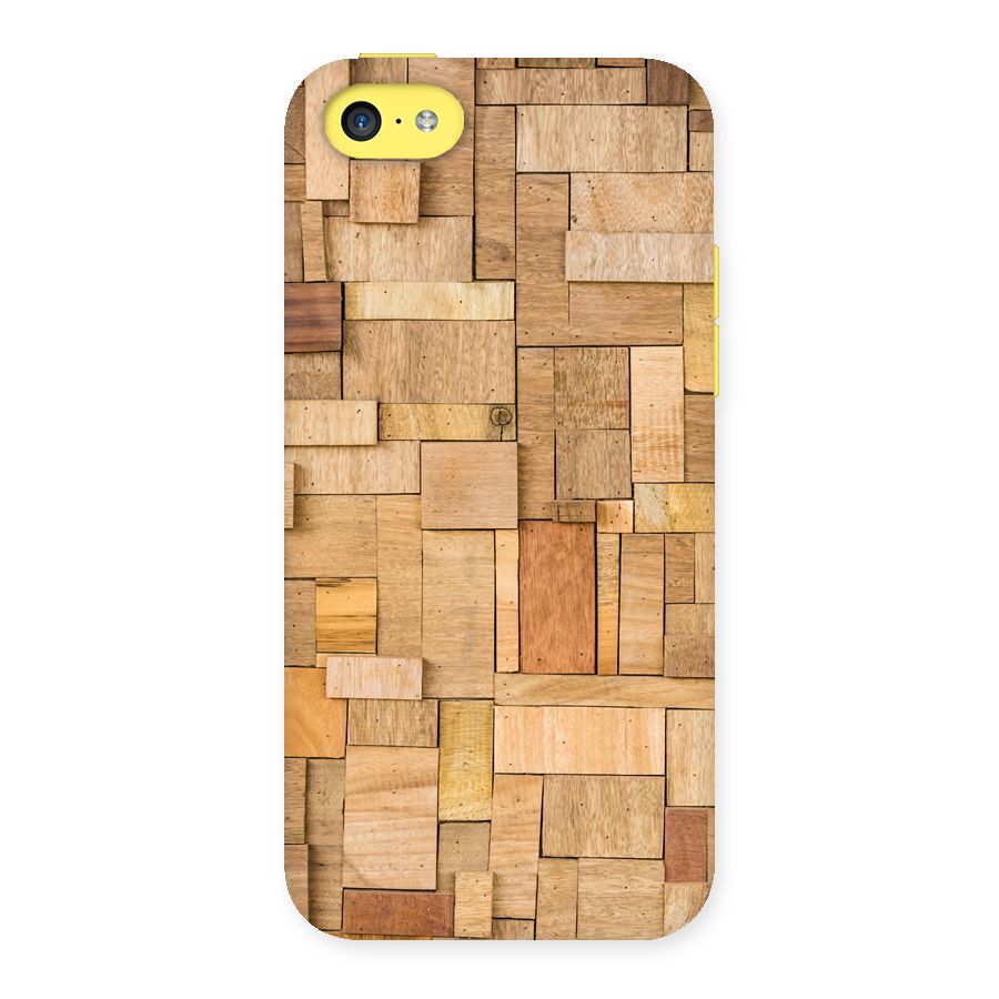 Wooden Blocks Back Case for iPhone 5C