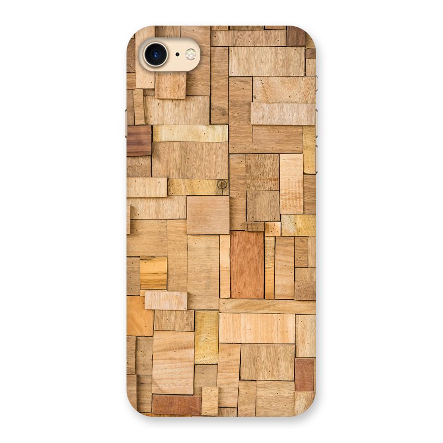 Wooden Blocks Back Case for iPhone 7