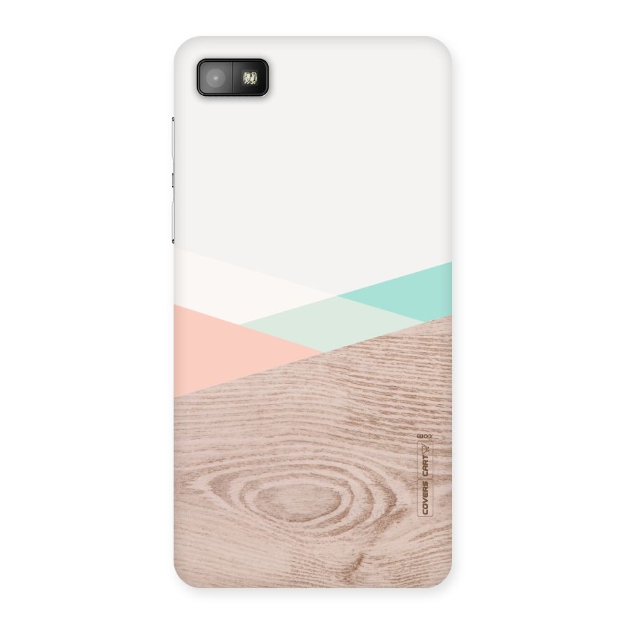Wooden Fusion Back Case for Blackberry Z10
