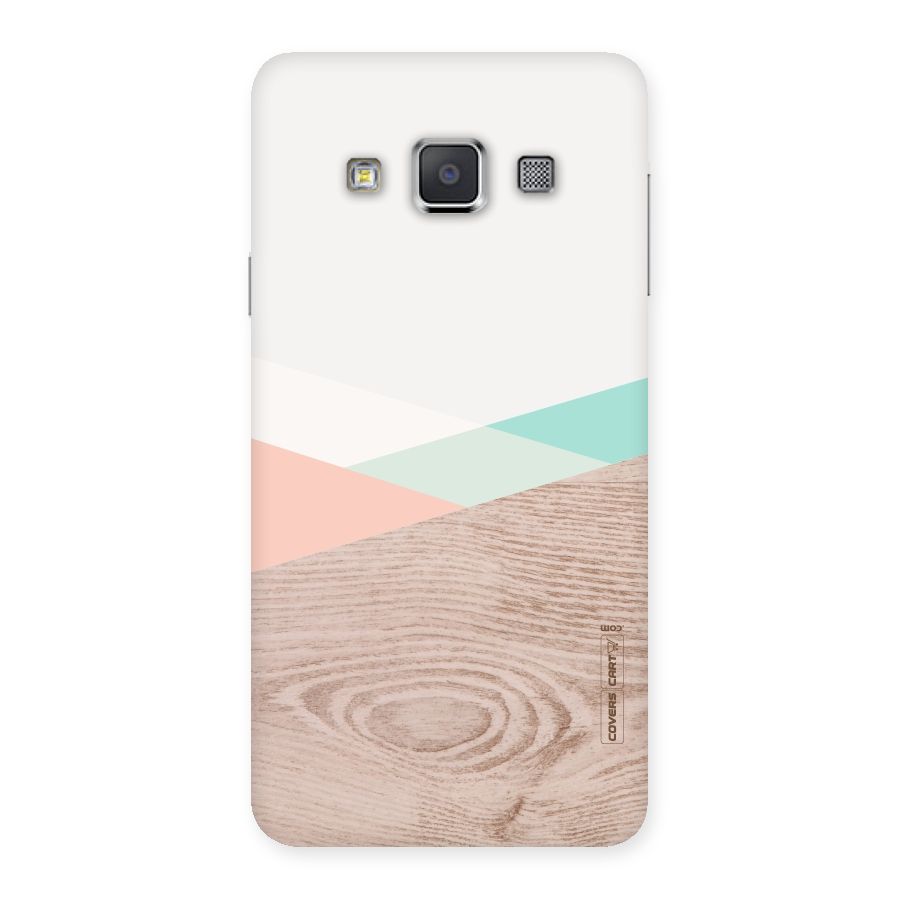 Wooden Fusion Back Case for Galaxy A3