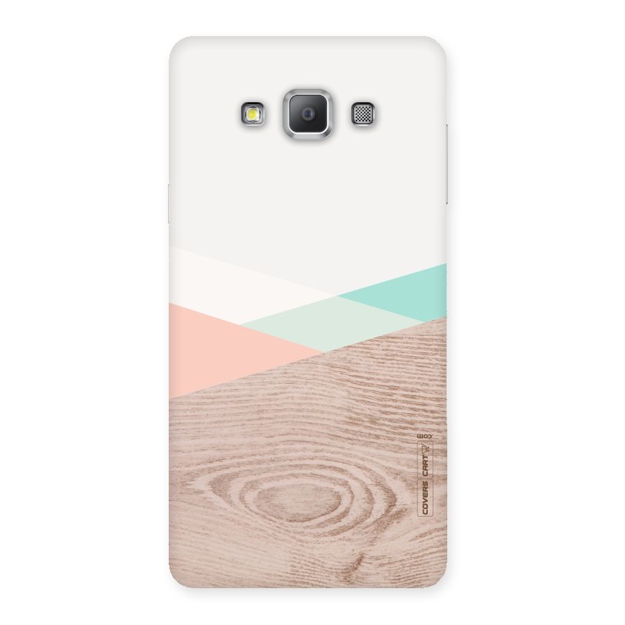 Wooden Fusion Back Case for Galaxy A7