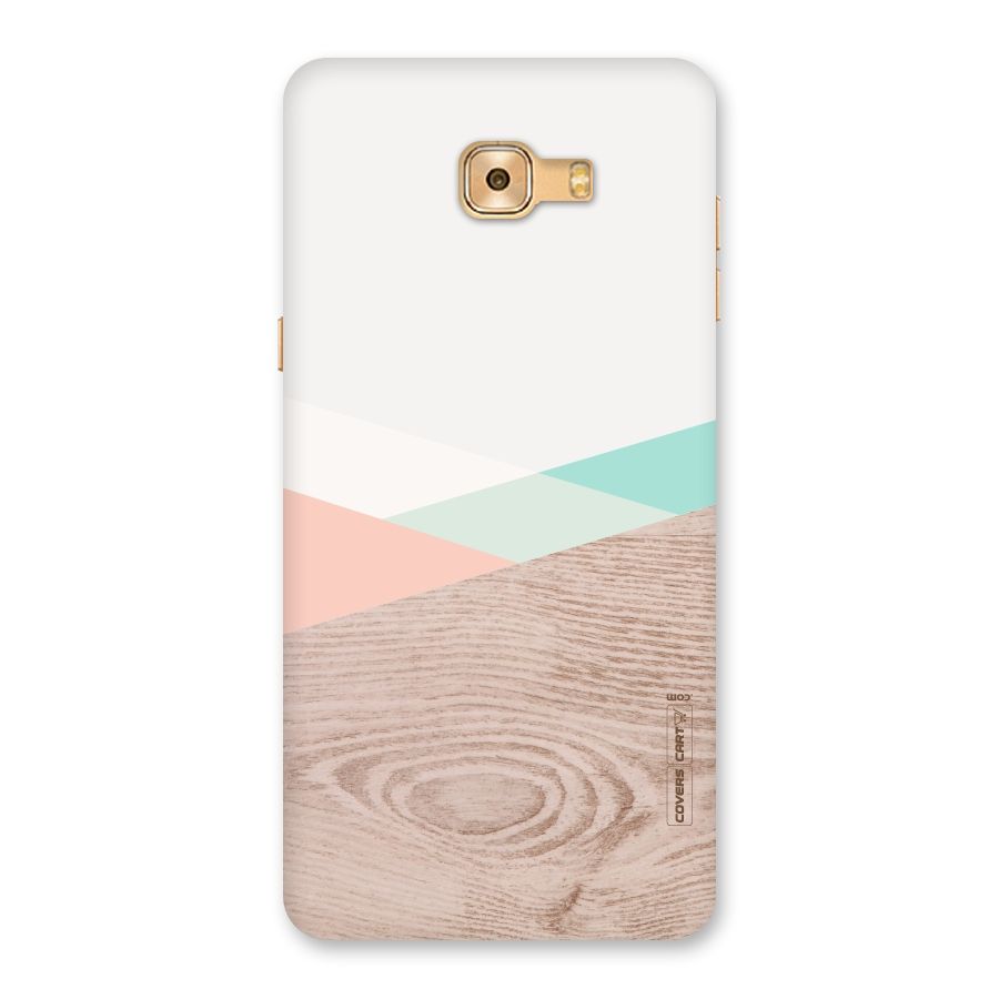 Wooden Fusion Back Case for Galaxy C9 Pro