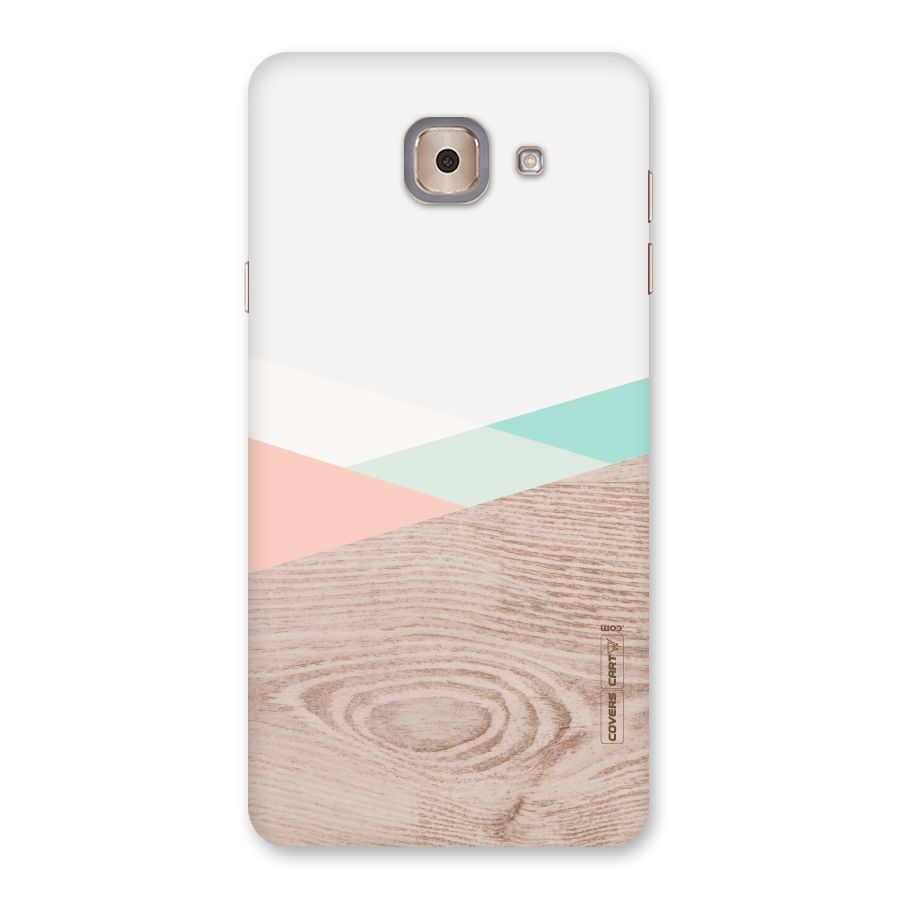 Wooden Fusion Back Case for Galaxy J7 Max