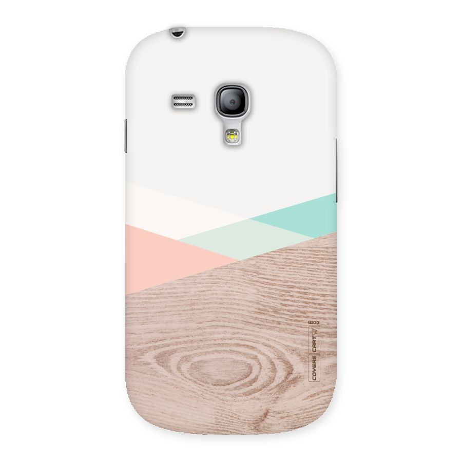 Wooden Fusion Back Case for Galaxy S3 Mini