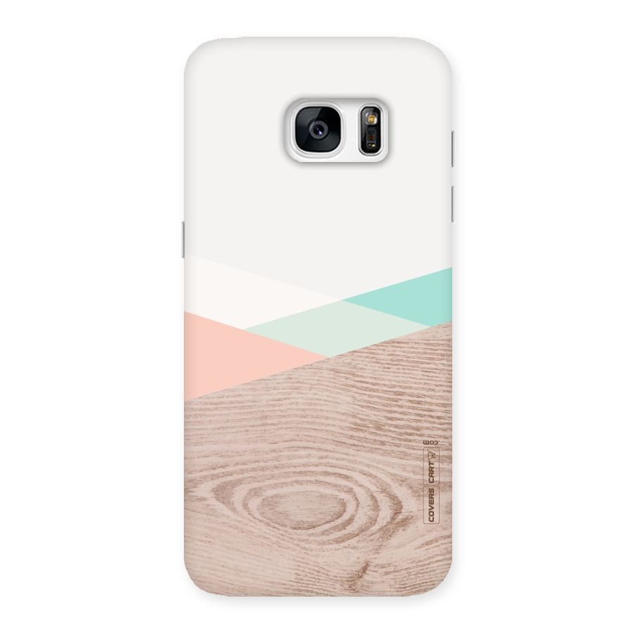 Wooden Fusion Back Case for Galaxy S7 Edge