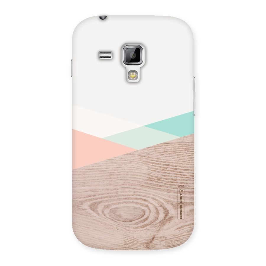Wooden Fusion Back Case for Galaxy S Duos
