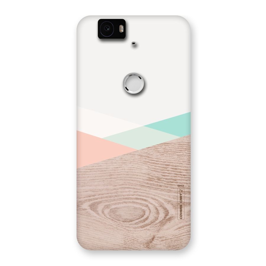 Wooden Fusion Back Case for Google Nexus-6P