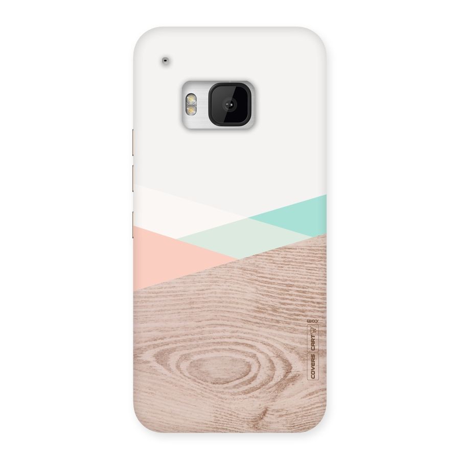 Wooden Fusion Back Case for HTC One M9