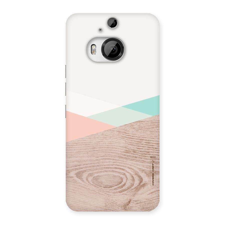 Wooden Fusion Back Case for HTC One M9 Plus