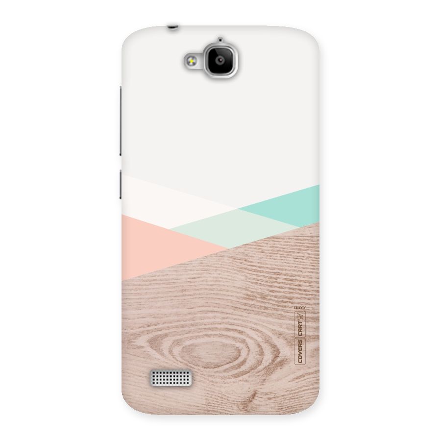 Wooden Fusion Back Case for Honor Holly