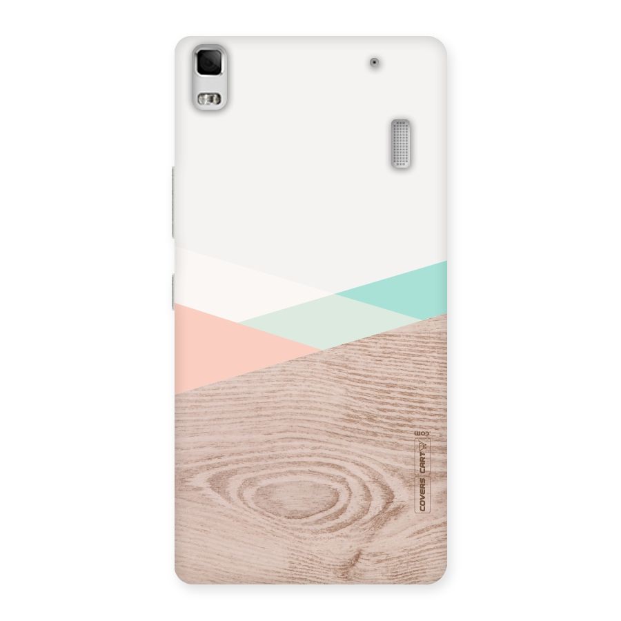 Wooden Fusion Back Case for Lenovo K3 Note