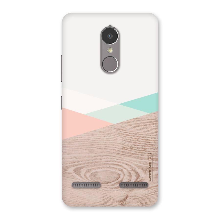 Wooden Fusion Back Case for Lenovo K6