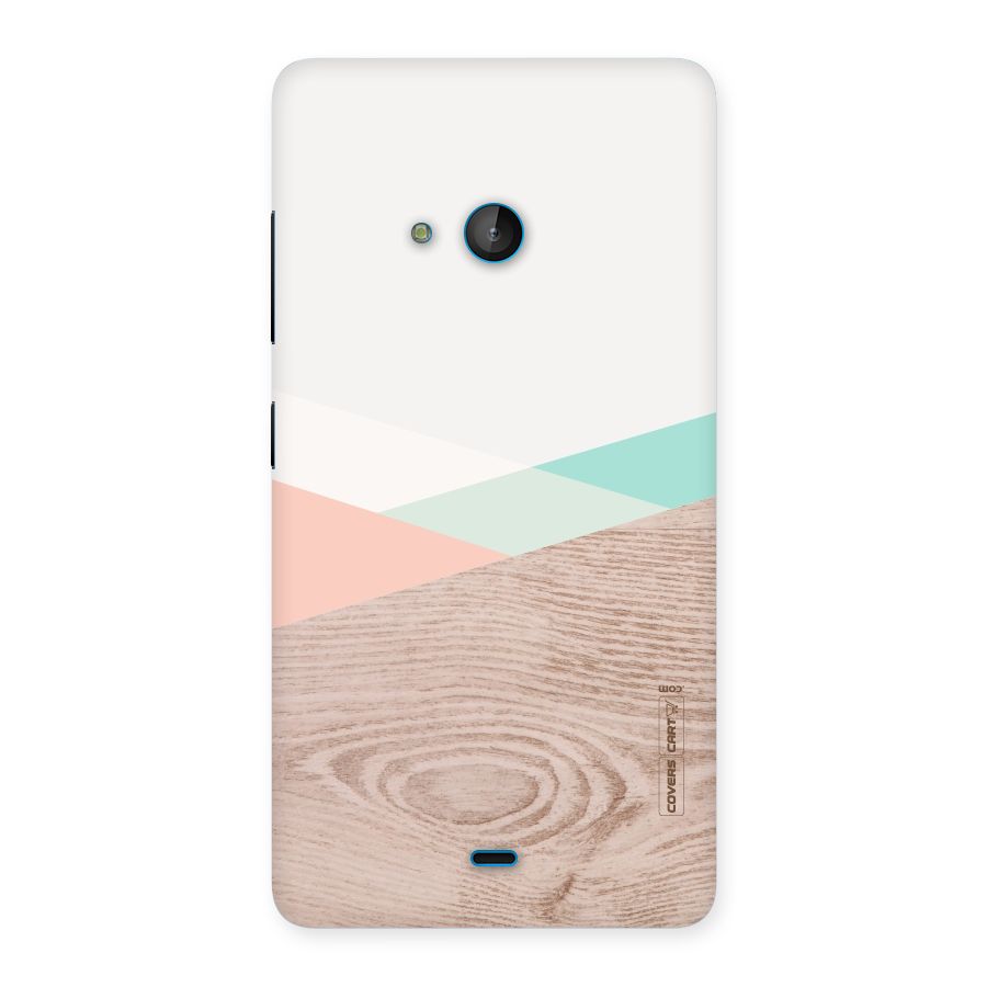 Wooden Fusion Back Case for Lumia 540