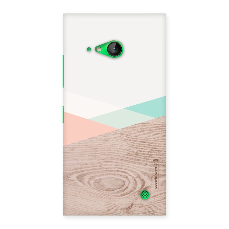 Wooden Fusion Back Case for Lumia 730