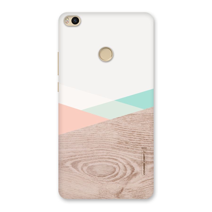 Wooden Fusion Back Case for Mi Max 2