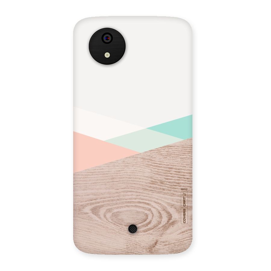 Wooden Fusion Back Case for Micromax Canvas A1