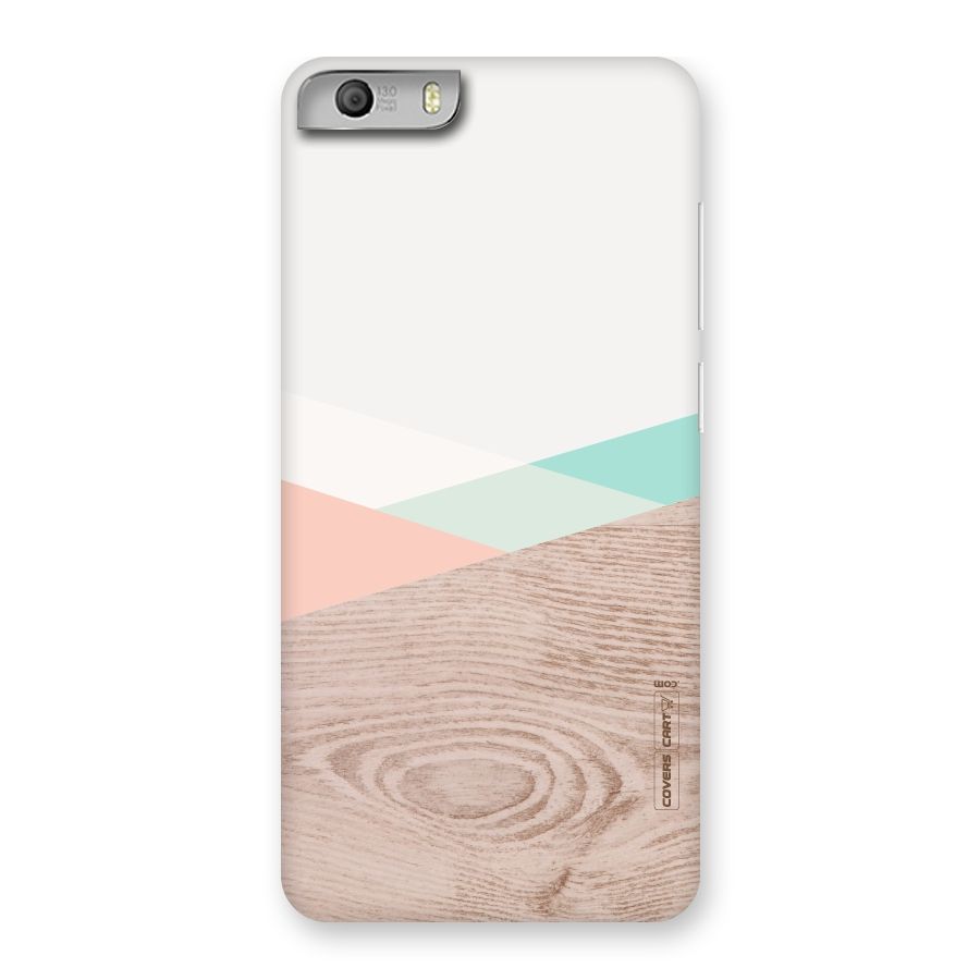 Wooden Fusion Back Case for Micromax Canvas Knight 2