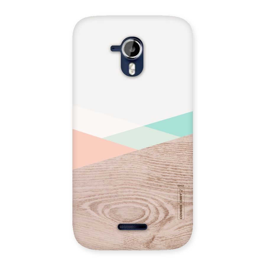 Wooden Fusion Back Case for Micromax Canvas Magnus A117