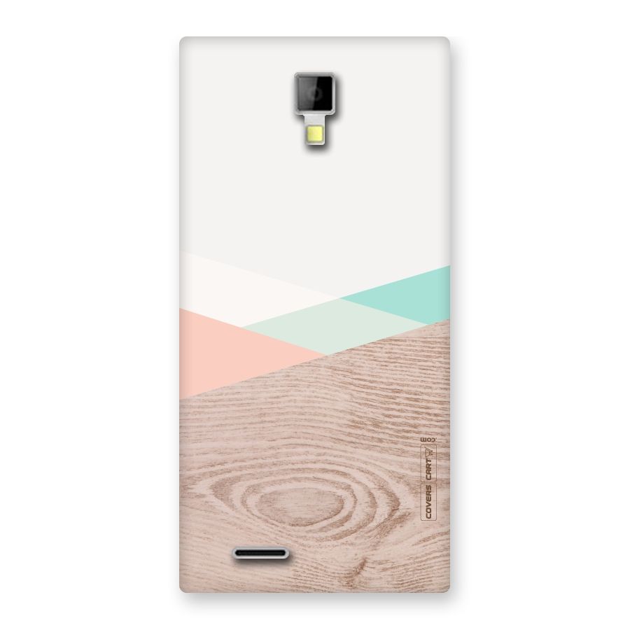 Wooden Fusion Back Case for Micromax Canvas Xpress A99