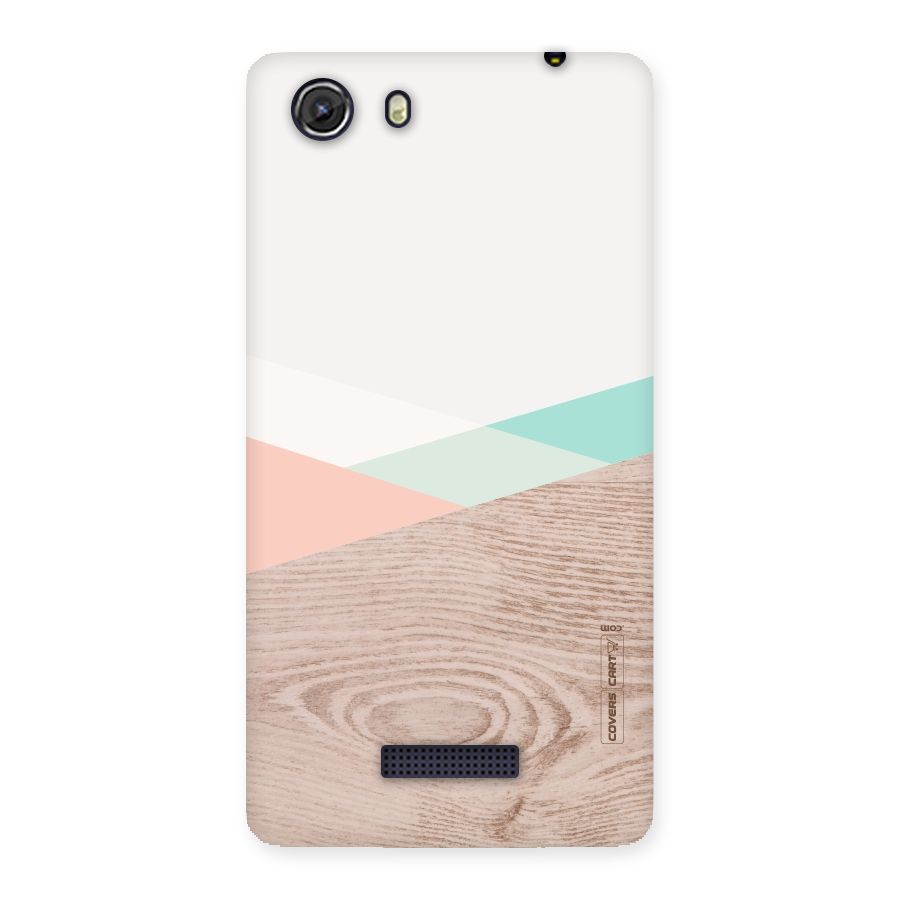 Wooden Fusion Back Case for Micromax Unite 3