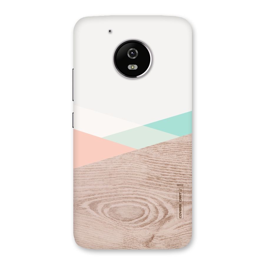 Wooden Fusion Back Case for Moto G5