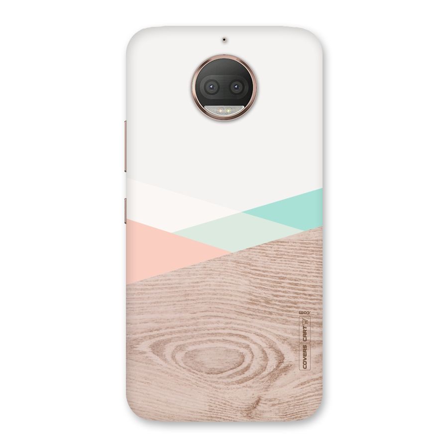 Wooden Fusion Back Case for Moto G5s Plus