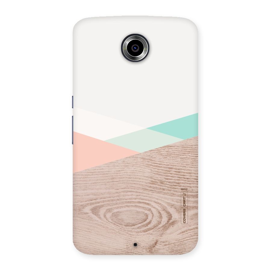 Wooden Fusion Back Case for Nexsus 6