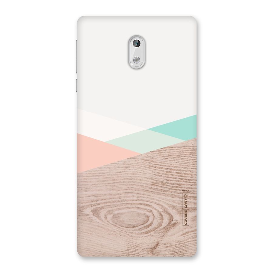 Wooden Fusion Back Case for Nokia 3