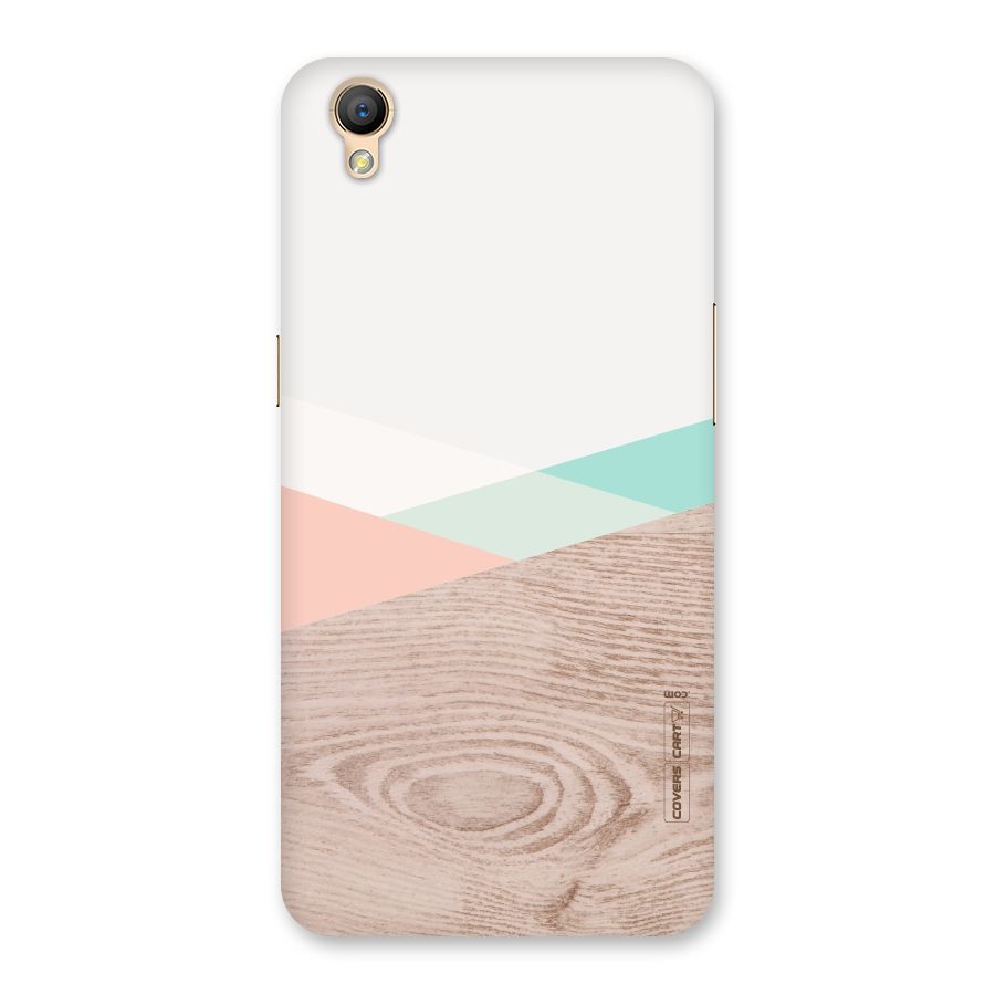 Wooden Fusion Back Case for Oppo A37