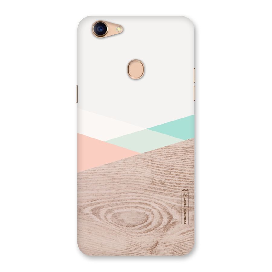Wooden Fusion Back Case for Oppo F5