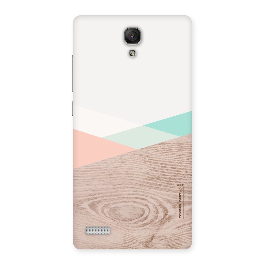 Wooden Fusion Back Case for Redmi Note