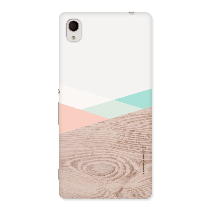 Wooden Fusion Back Case for Sony Xperia M4