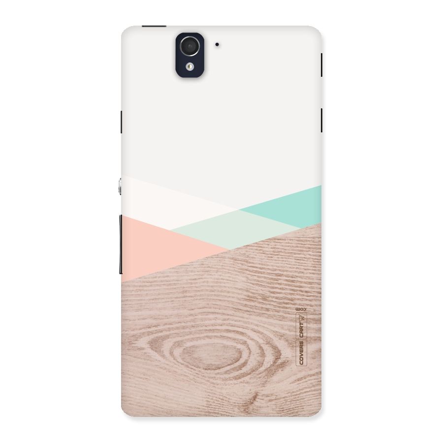 Wooden Fusion Back Case for Sony Xperia Z