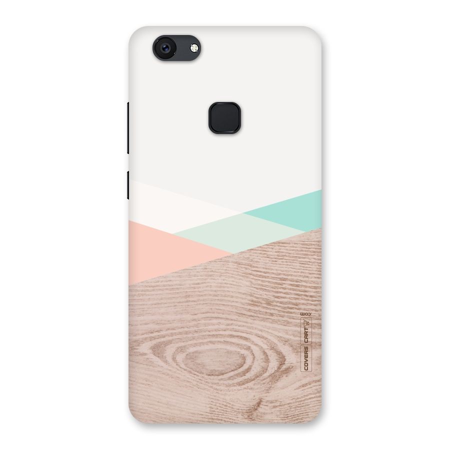 Wooden Fusion Back Case for Vivo V7 Plus