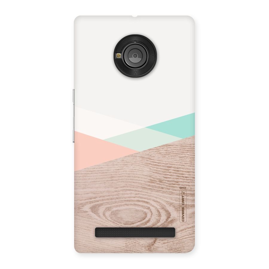 Wooden Fusion Back Case for Yu Yunique