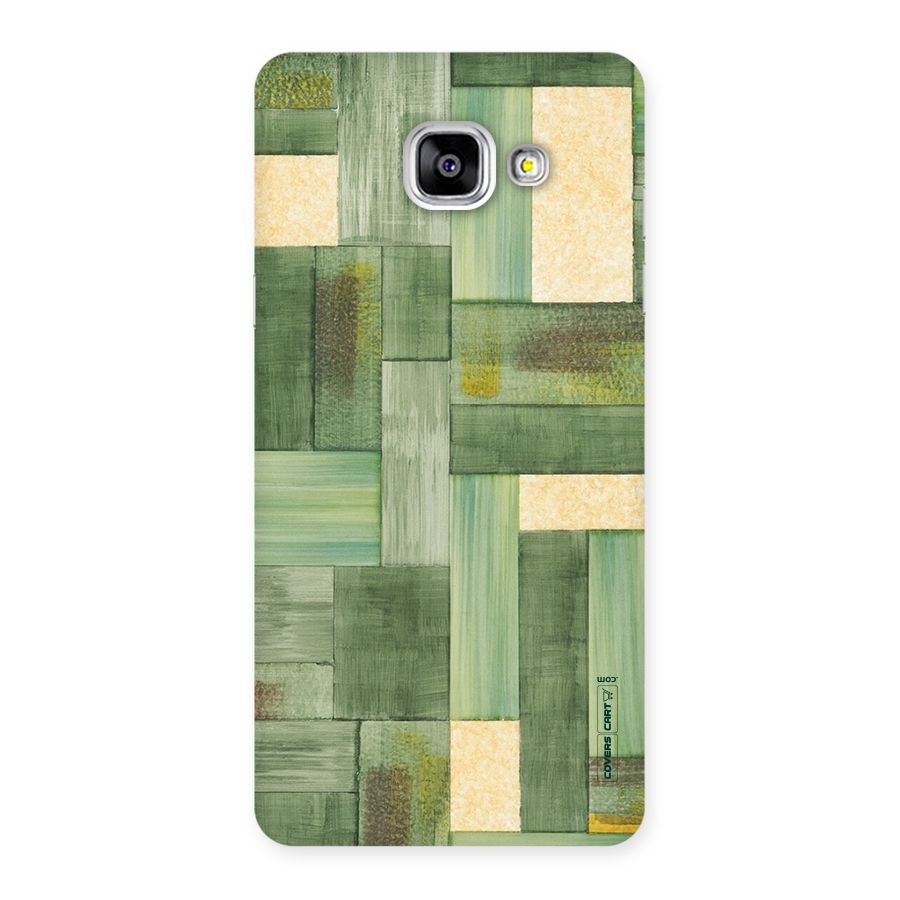 Wooden Green Texture Back Case for Galaxy A5 2016
