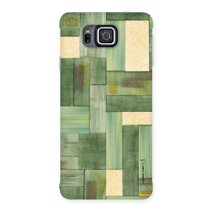 Wooden Green Texture Back Case for Galaxy Alpha