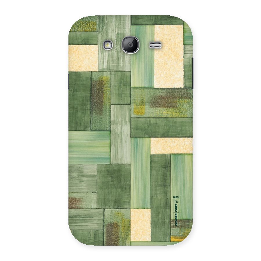 Wooden Green Texture Back Case for Galaxy Grand