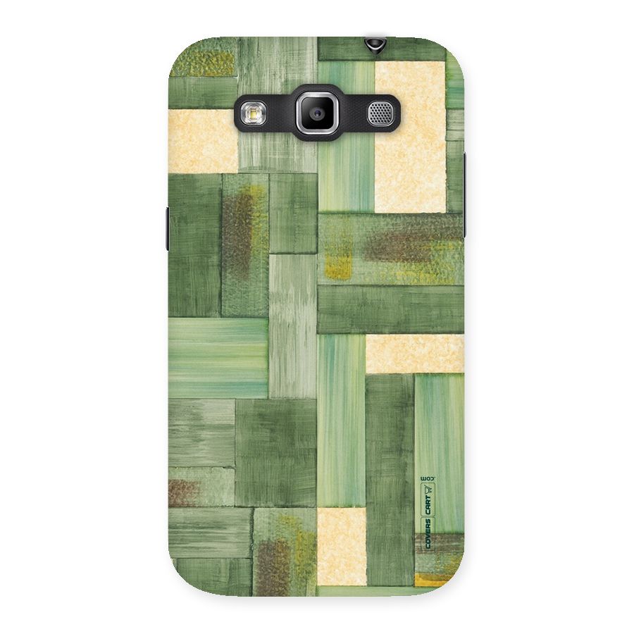 Wooden Green Texture Back Case for Galaxy Grand Quattro