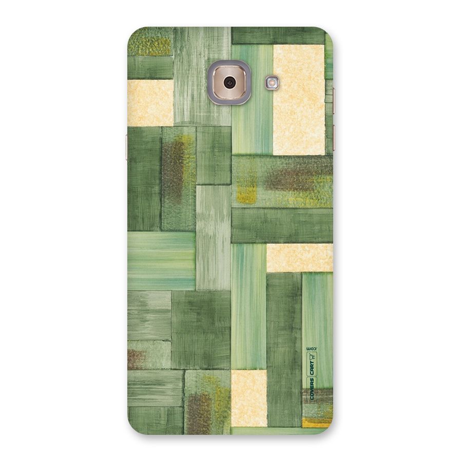 Wooden Green Texture Back Case for Galaxy J7 Max